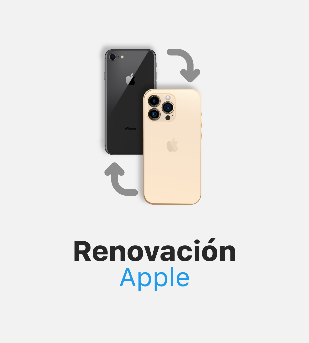 Renovación, compra de dispositivos Apple