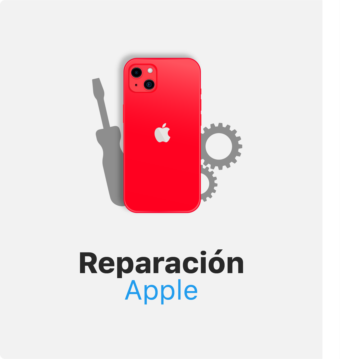 Reparación y mantenimeinto para iPhone, iPad, Macbook y Apple Watch